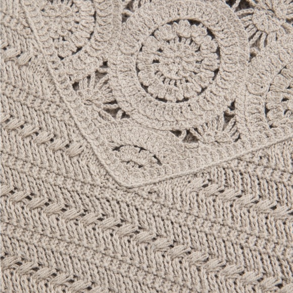 Crochet-Style Mosaic Tile Bodysuit - Picture 3 of 3